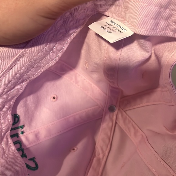 PACSUN SMILE BABY PINK ADJUSTABLE HAT CUTE - Picture 3 of 3